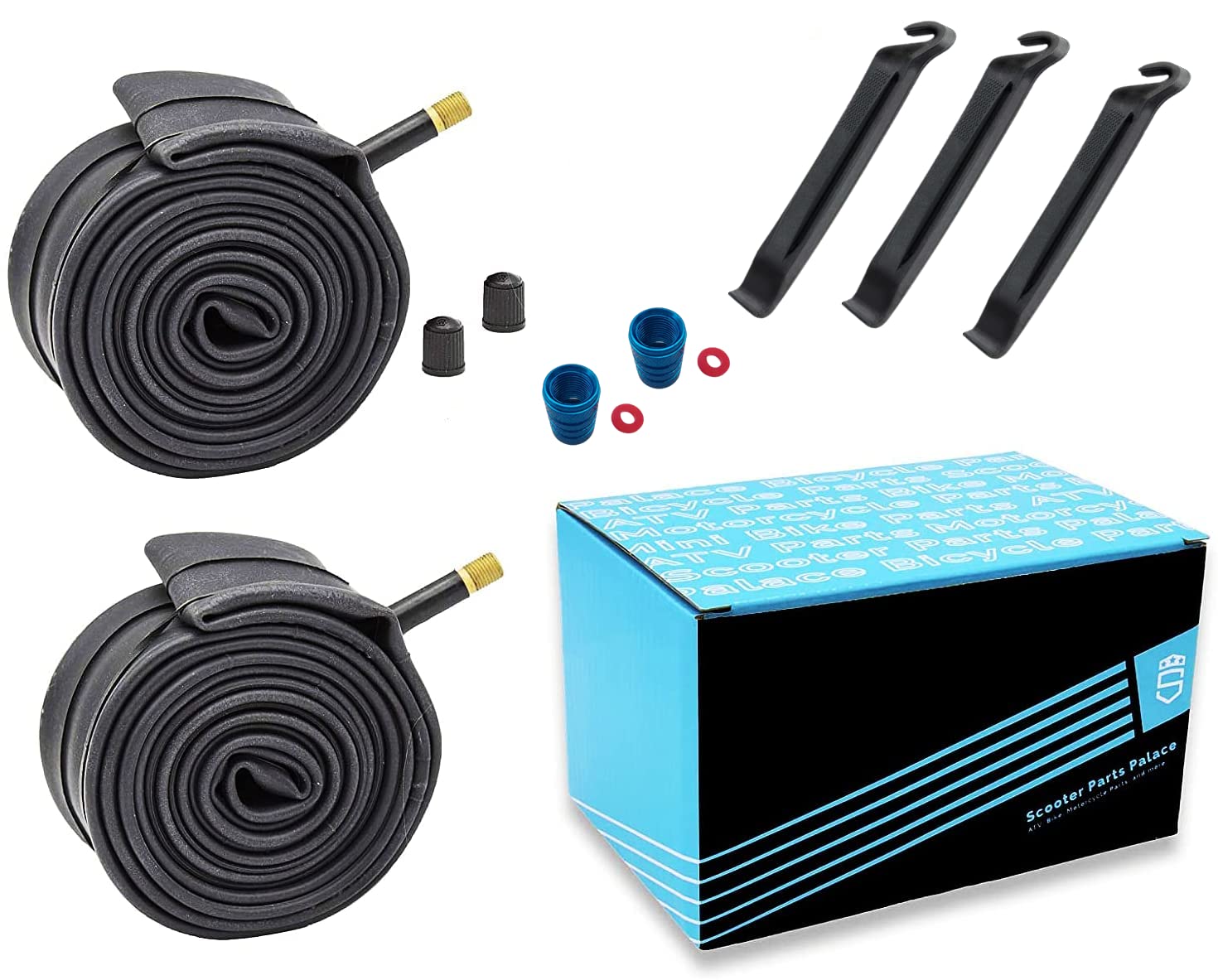 700x35C/38C/40C/43C Schrader Valve 700C - Tubos interiores para bicicleta 700 x 35C 700x36C 700x37C 700 x 38C 700x39C 700 x 40C 700x41C 700 x 42C 700 x 42C 700 x 40C Neumático de bicicleta 43C Tubos