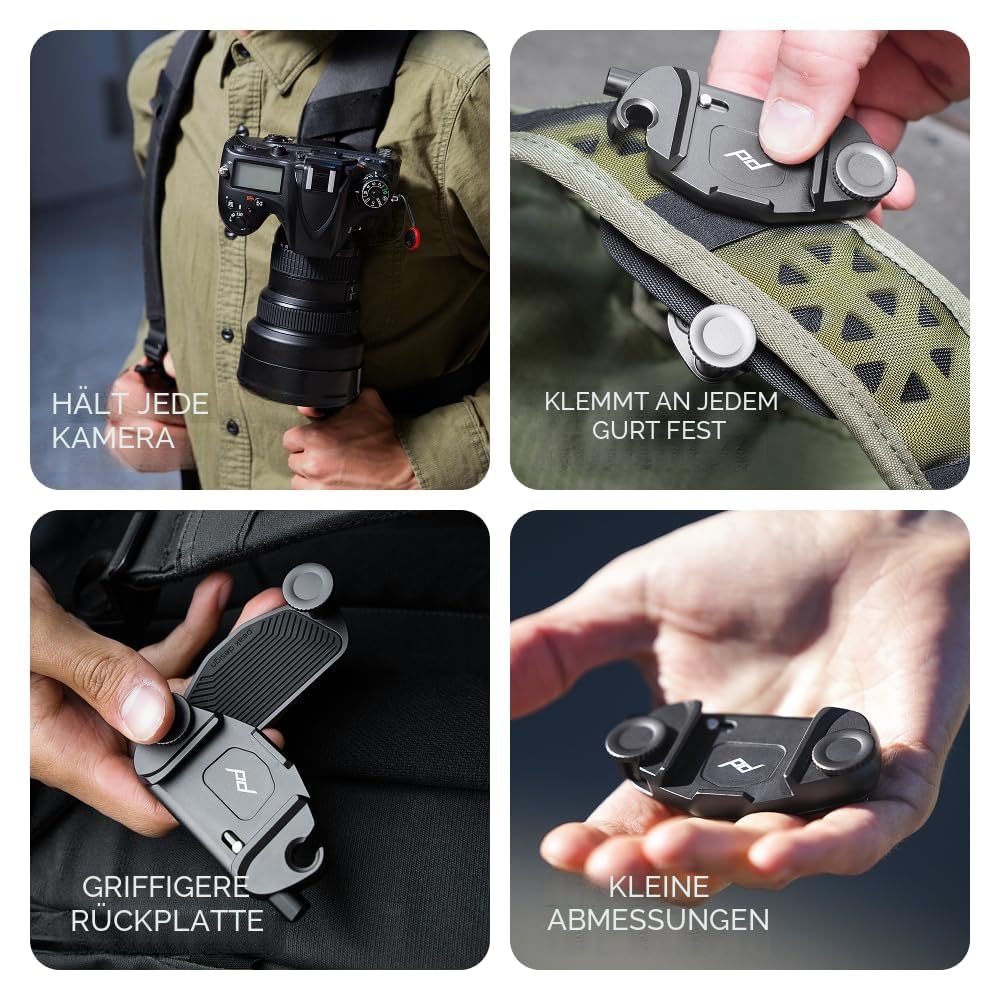 PEAK DESIGN Capture v3 with Plate Kelp - CP-KP-3