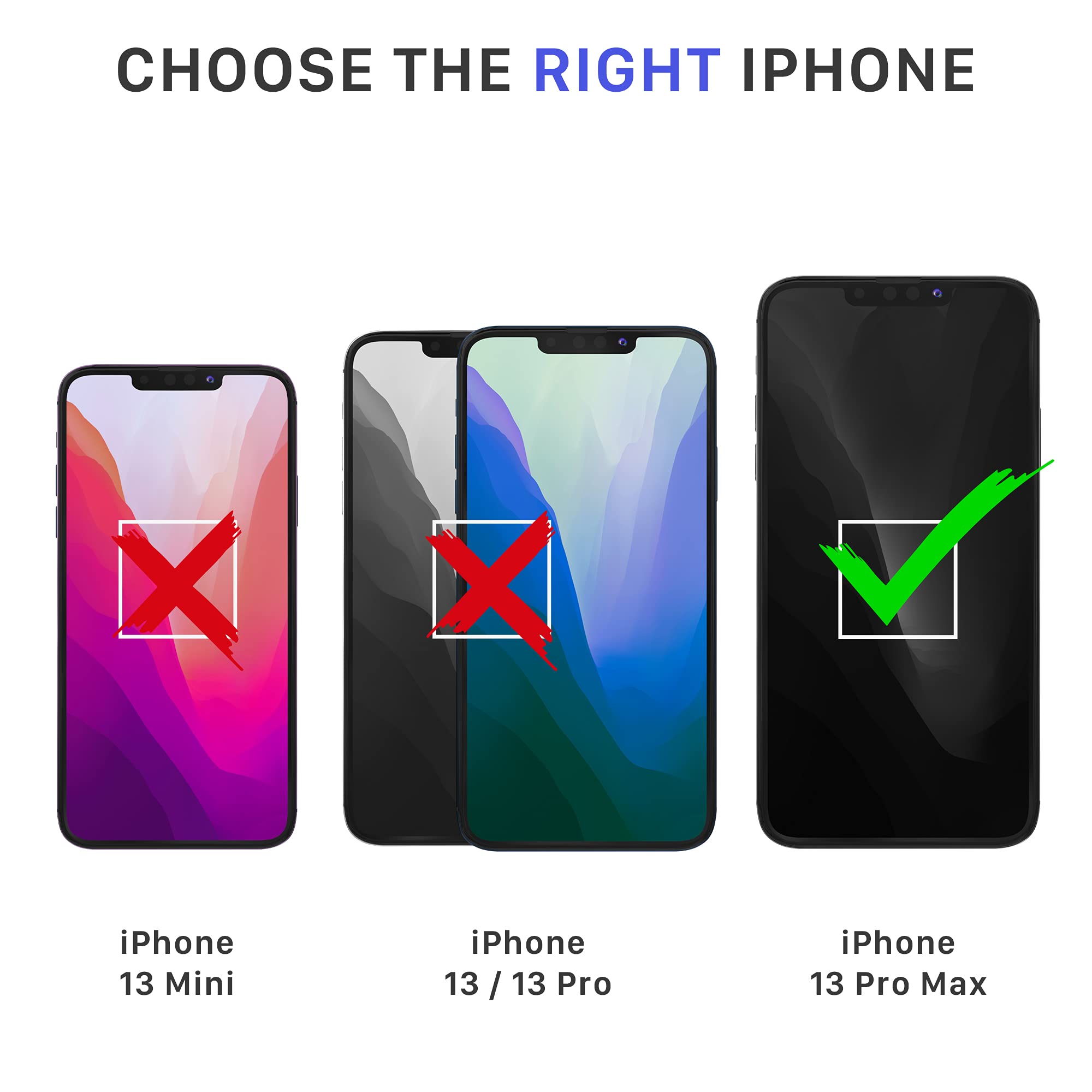 UTECTION Vetro Temperato Per IPhone 13 Pro Max (3 Pezzi) – Pellicola 9H Antiurto, Anti-impronta, Senza Bolle – Kit Di Installazione Completo, Marchio Tedesco