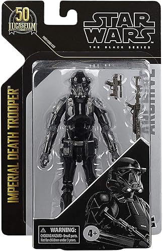 Miniatura 2 de Star Wars The Black Series Archive Patrullero imperial de la muerte, escala de 6 pulgadas, Rogue One: Figura de acción del 50 aniversario de