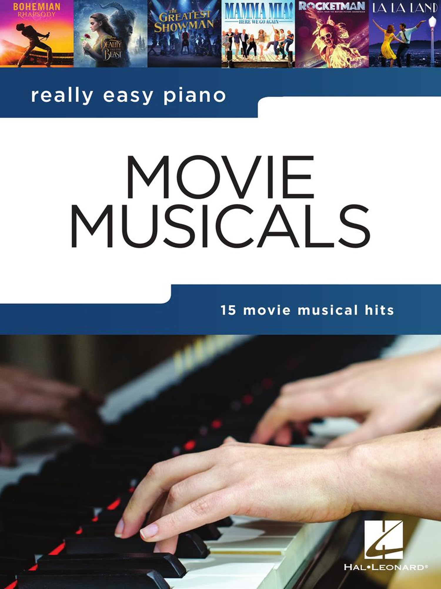 Really Easy Piano: Movie Musicals Book [Softcover] Piano Hal Leonard