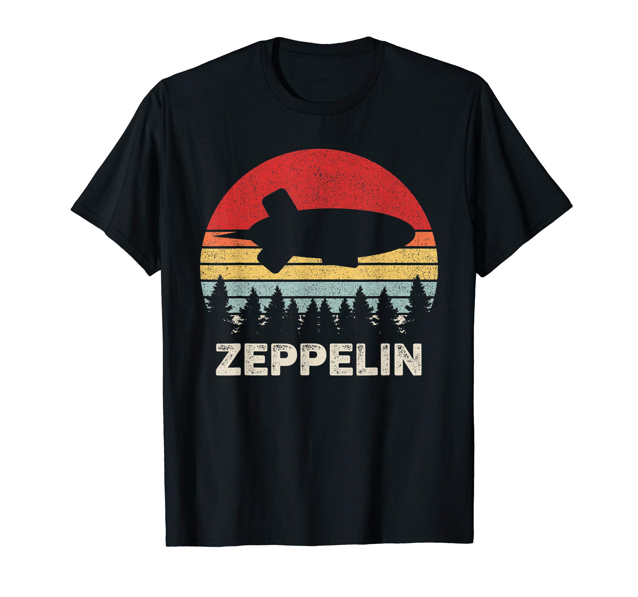 Vintage Retro Zeppelin Shirt Dirigible Airship T-Shirt