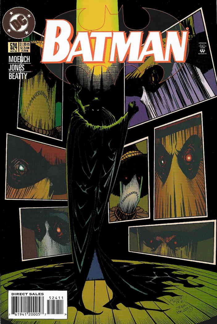 Batman #524 VF ; DC comic book | Scarecrow Kelley Jones