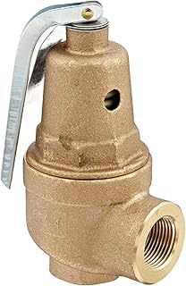Apollo Valve 10-600 Series Bronze Safety Relief Valve, ASME Hot Water, 125 psi Set Pressure, 3/4