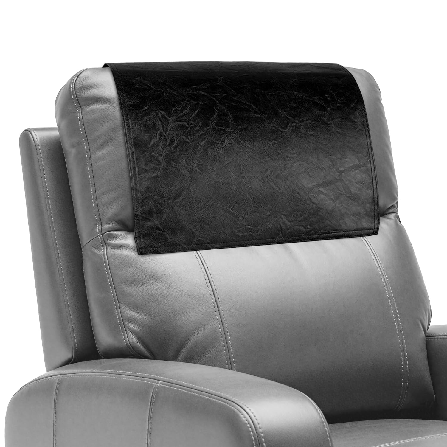 Photo 1 of ***MISSING STRAP***
Xmntdo Recliner Headrest Protector,Non Slip Waterproof Headrest Cover,Leather Recliner Headrest Cover for Sofa,Furniture,Living Room,Office Chair (Black)
