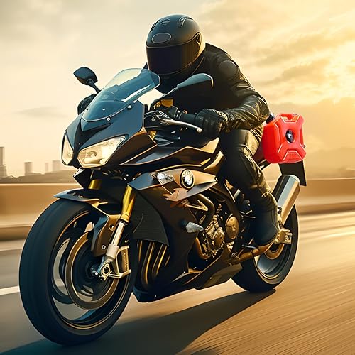 Miniatura 8 de VEVOR Tanque de transferencia, 1.3 galones5L, tanque con boquilla y soporte bloqueable, contenedor de transferencia de almacenamiento, función de