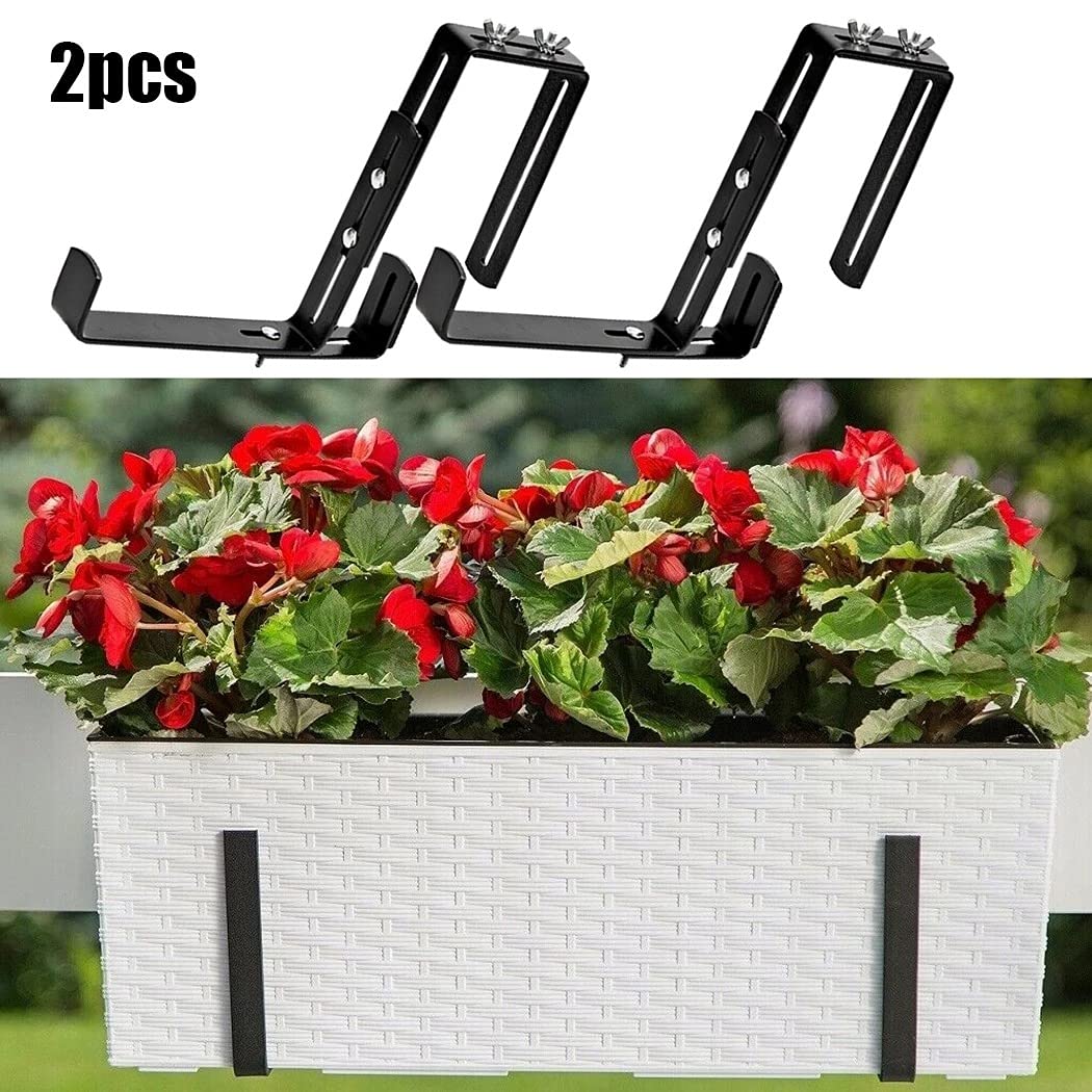 BCOATH Lot de 3 crochets pour pot de fleurs à suspendre pour balcon, cour, jardin, panier de fleurs gris BCOATH Lot de 3 crochets pour pot de fleurs à suspendre pour balcon, cour, jardin, panier de fleurs gris