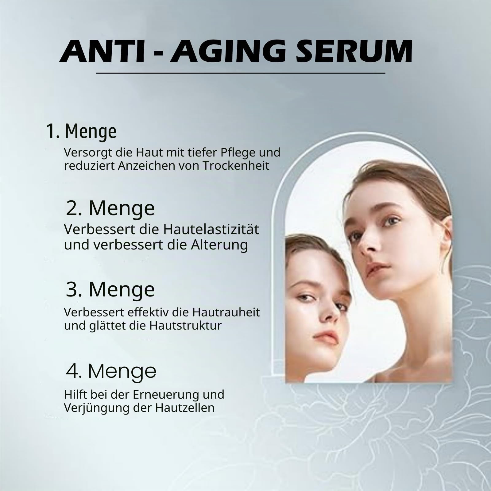Micro Infusions System, Micro Infusion System Original, Mikroinfusionssystem Gesicht, Mc Micro Infusion System, Anti-Aging & Smooth Wrinkles Facial Serum (4 Mikronadeln + 12 Flaschen)