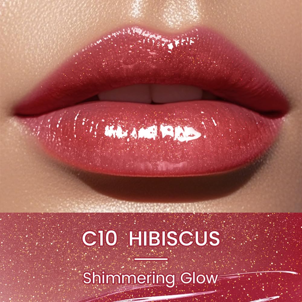 CATKIN Gloss Tinted Lip Balm, 2 in 1 Rossetto e Balsamo Labbra, Burrocacao Labbra Colorato, Formula Volumizzante e Leggero, Ultra Idratante, Essenza Vegetale, Lenitivo e Riparatore, 3.4g - 3