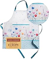 Vista 96 de Maison d' Hermine Delantal 100% de algodón para mujeres con bolsillo de cocina delantal de chef para hombres, decoración de Pascua