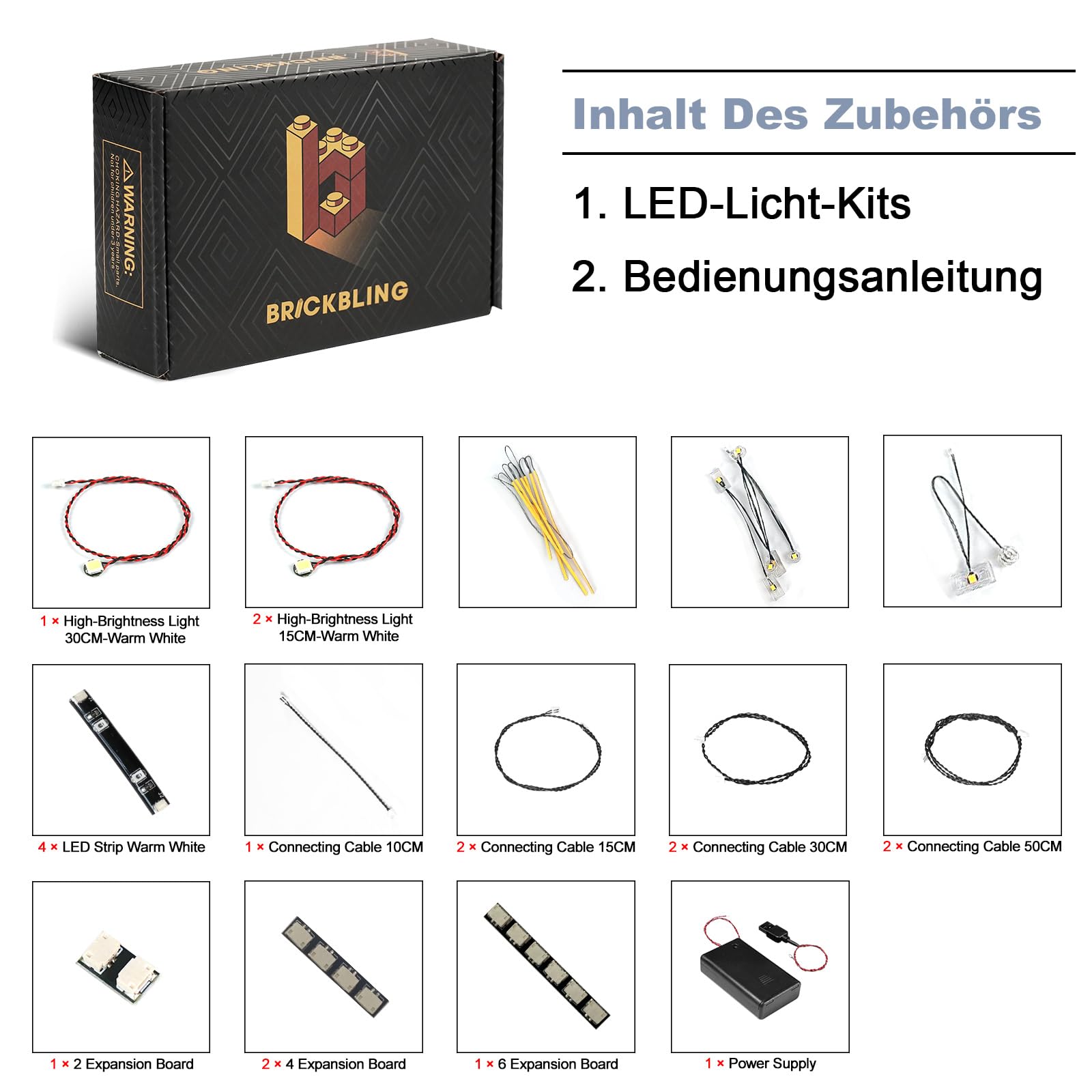 Zestaw lampek LED kompatybilny z Lego Dinosaur Fossils: Tyrannosaurus rex 76968 (bez modelu), oświetlenie dekoracyjne do zabawek