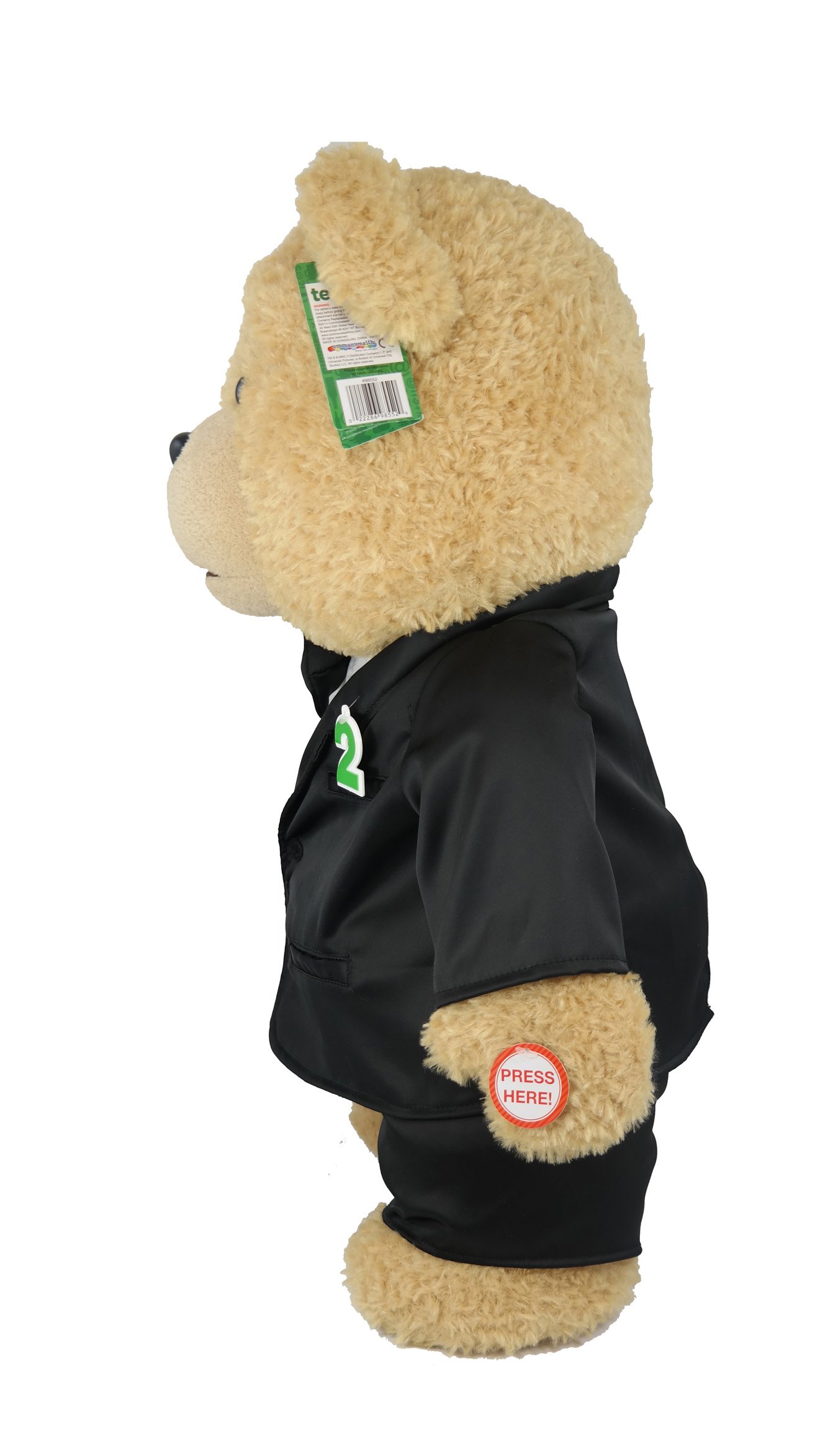 Amazon.co.jp: Ted 2 Ted in Tuxedo 16-Inch R-Rated Animated Talking