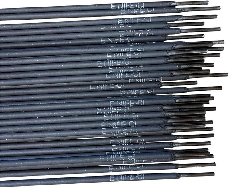 Varillas de reparación y mantenimiento de electrodos de soldadura de hierro fundido de níquel 55 (1/8" - 2 LBS)
