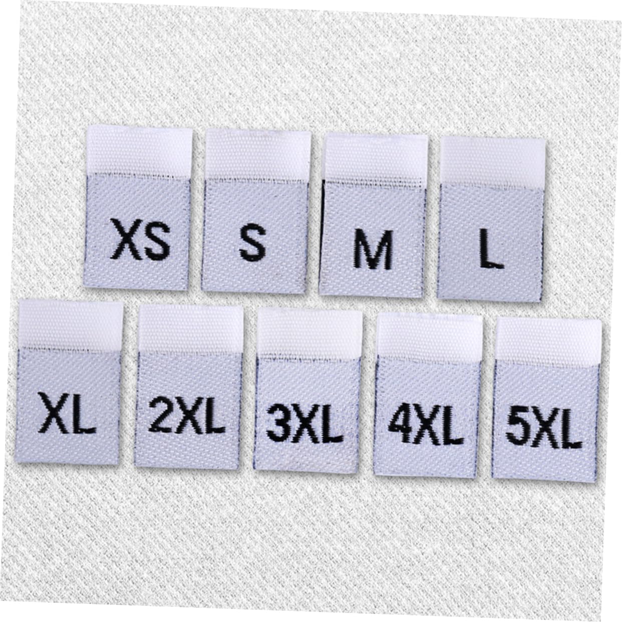 Operitacx 3 Set Di Etichette Con Nome Per Vestiti Etichette Adesive Per Taglie Di Vestiti Etichette Bianche Piegate Per Uso Domestico in Negozio 400 Pezzi*3