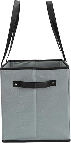 Miniatura 6 de Juego de bolsas de comestibles reutilizables duraderas y resistentes, plegable, con parte inferior reforzada