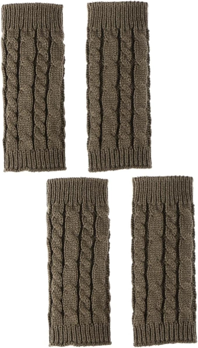 PACKOVE 2pcs Fingerless Arm Warmers Gothic Arm Warmers Black Arm