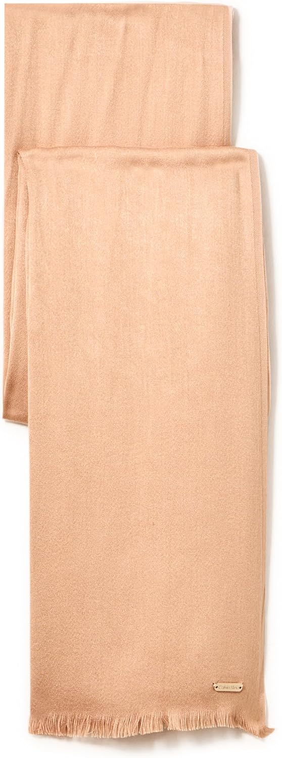 Calvin Klein Womens Oversized Soft Solid Pashmina - Image 2
