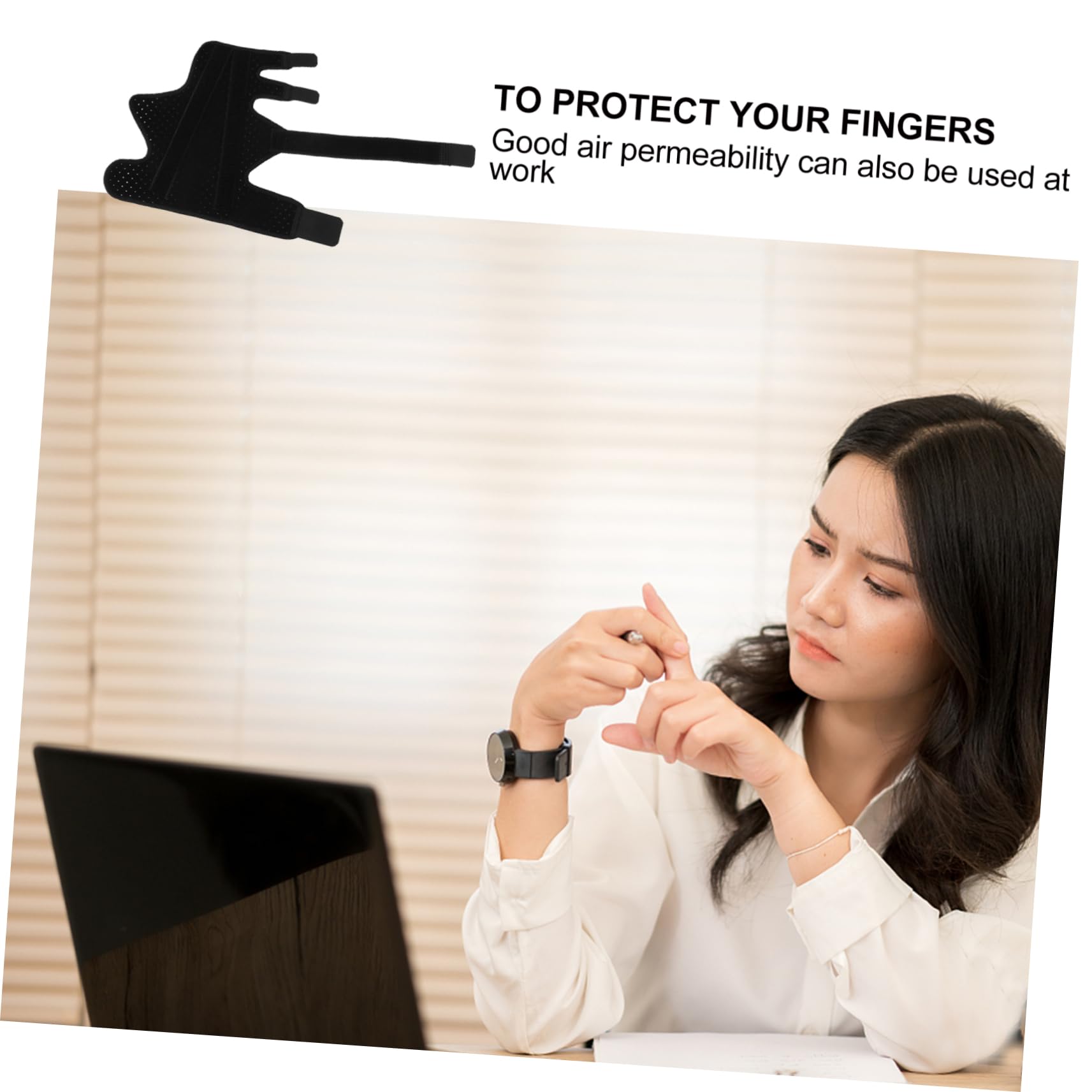 BESTYASH Finger Splint Brace Support for Broken Fingers Padded Protector Immobilizer for Tendonitis Fracture Comfortable Design for Easy Use