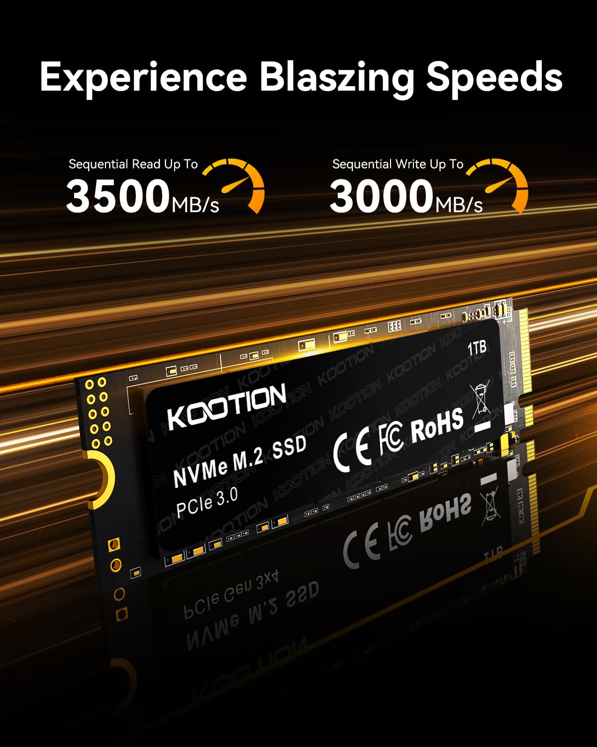 Amazon.com: KOOTION 1TB NVMe Internal SSD PCIe 3.0, M.2 2280 NVMe