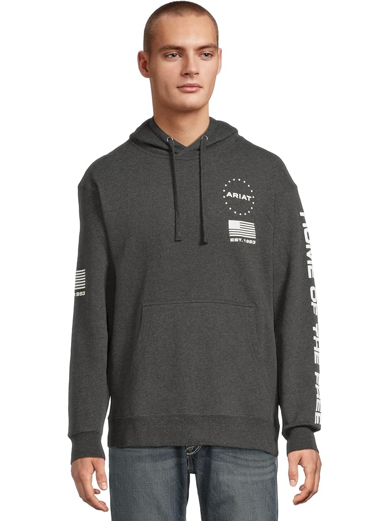 Black Ariat Sponsor Patriot Hoodie