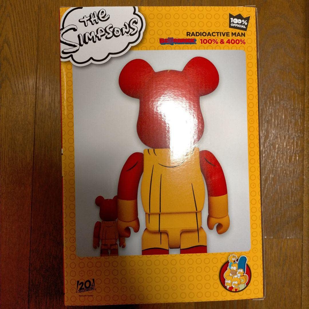 【未開封】BE@RBRICK-ベアブリック- BART SIMPSON 100% 「ザ・シンプソンズ」 Bearbrick The Simpsons Bart 100% Yellow - US