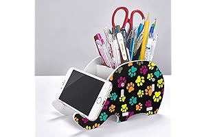 Paw Print Elephant Pencil Holder Mobile Phone Box