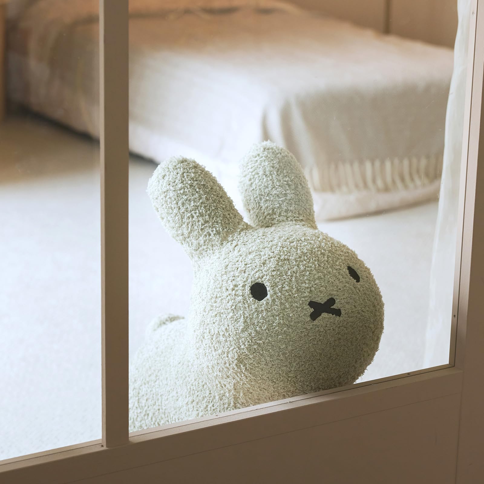 Amazon.co.jp: 【公式】アイデス ブルーナボンボンふわモコ ラビット
