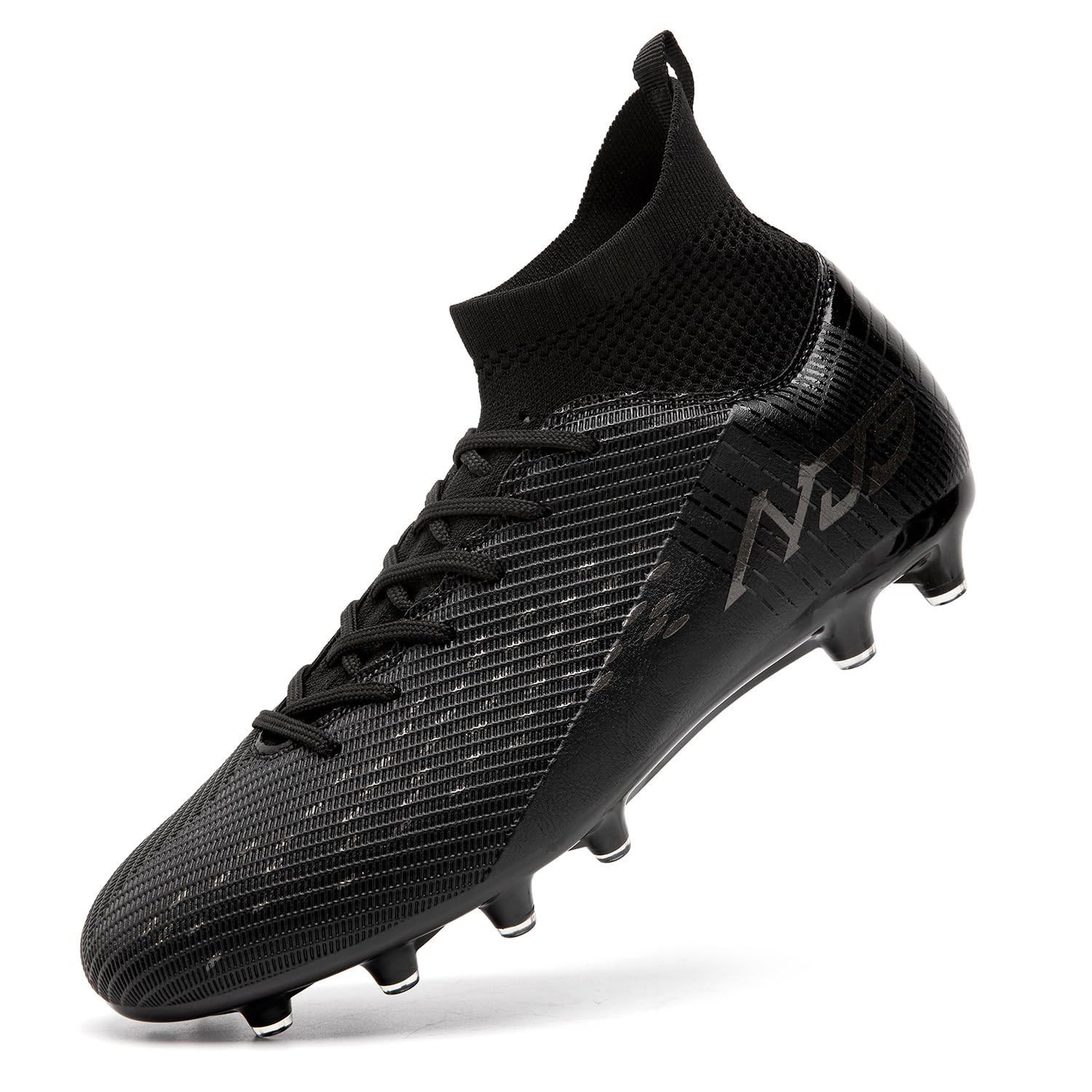 Men's Cleats Football Boots Soccer Shoes High Top Training Football Shoes for Professional Sport Outdoor Sneaker — view 7