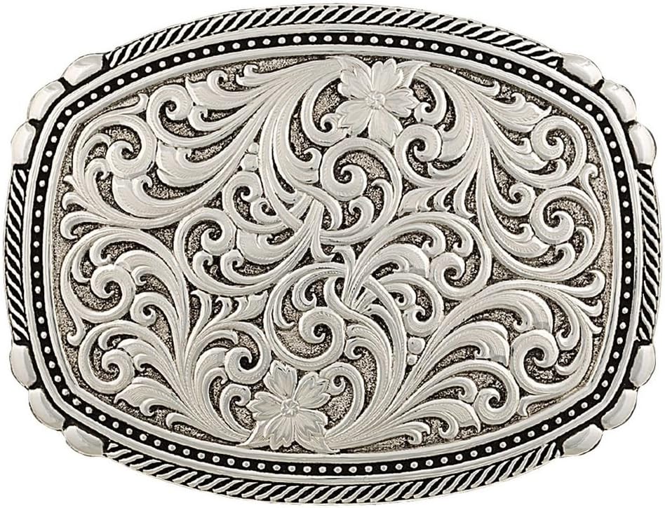 Montana Silversmiths Western Lifestyle Silver Made in the USA Belt Buckle