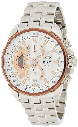 Edifice Tachymeter Chronograph Multi-Color Dial Mens Watch - EF-558D-7AVDF (ED438)