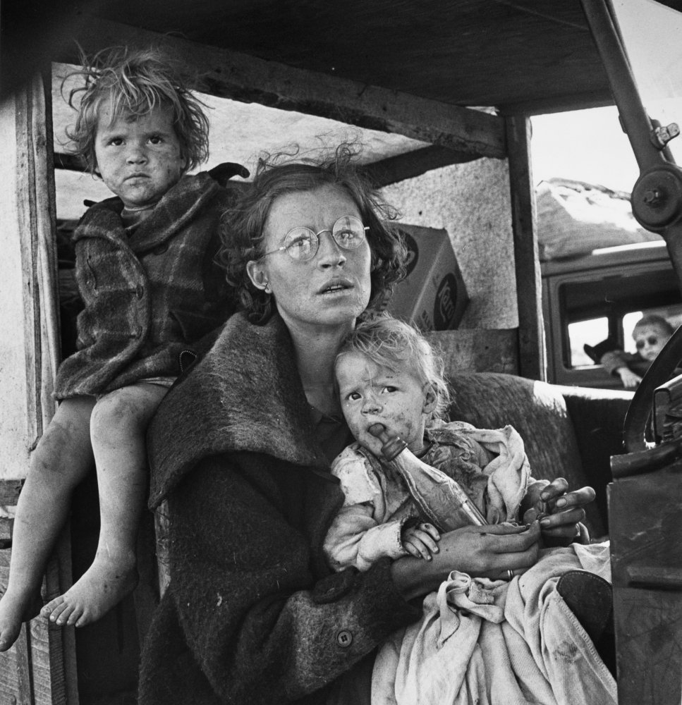 Amazon.com: Mother And Child 1939 Nan Impoverished Family From
