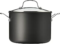 Vista 2 de Cuisinart Chef's Classic Nonstick Hard-Anodized 8-Quart Stockpot with Lid,Black