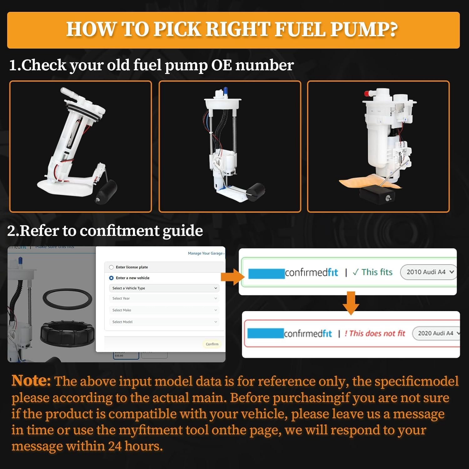 2005-2024 Fuel Pump Module Compatible for Suzuki King Quad 450 2007-2010, 500 2009-2024, 700 2005-2007, 750 2008-2024, Replace 15100-31G03 - Image 7