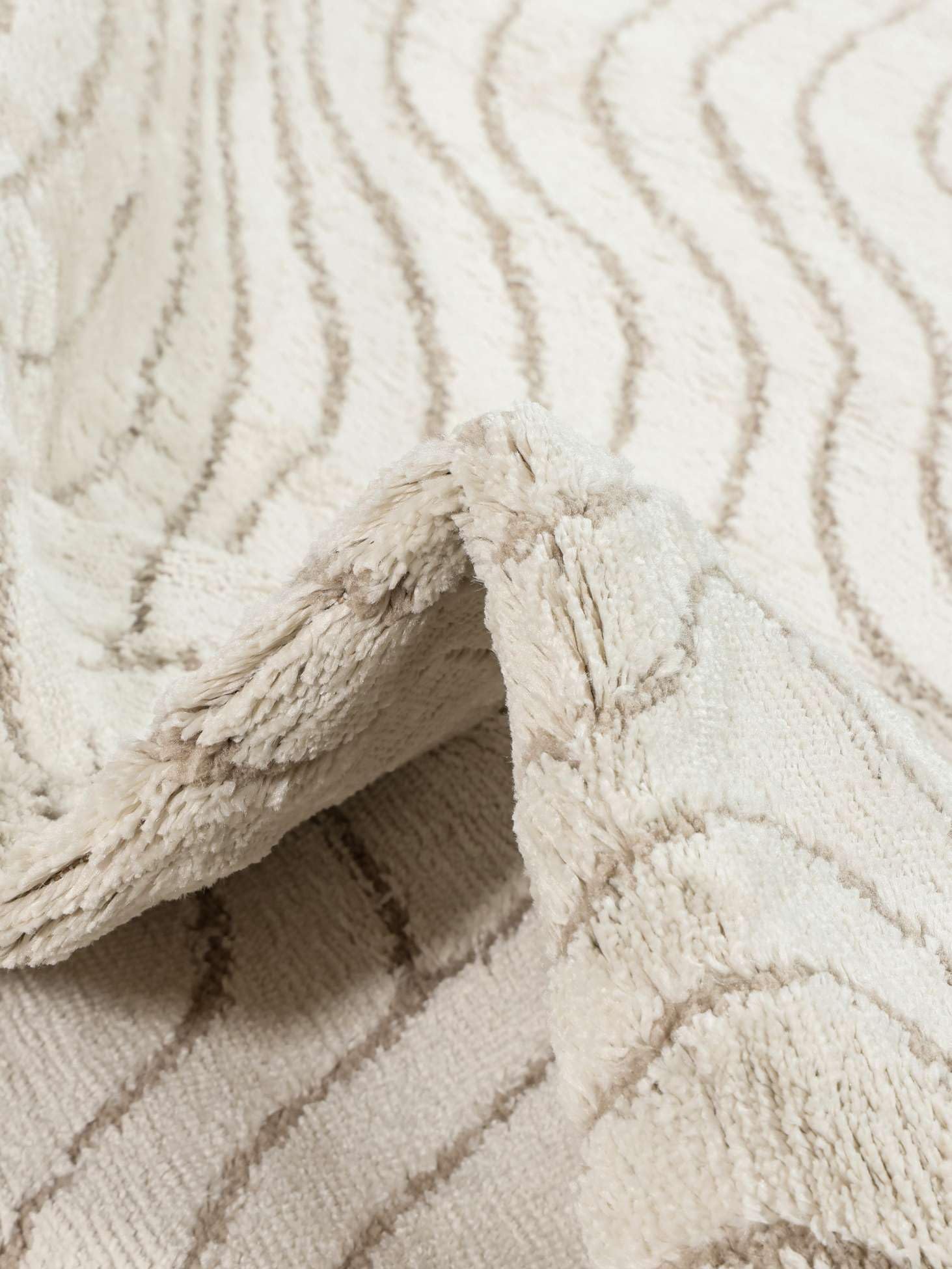 RugVista Chaima Teppich, 160 x 230 cm, Cremeweiß/Beige