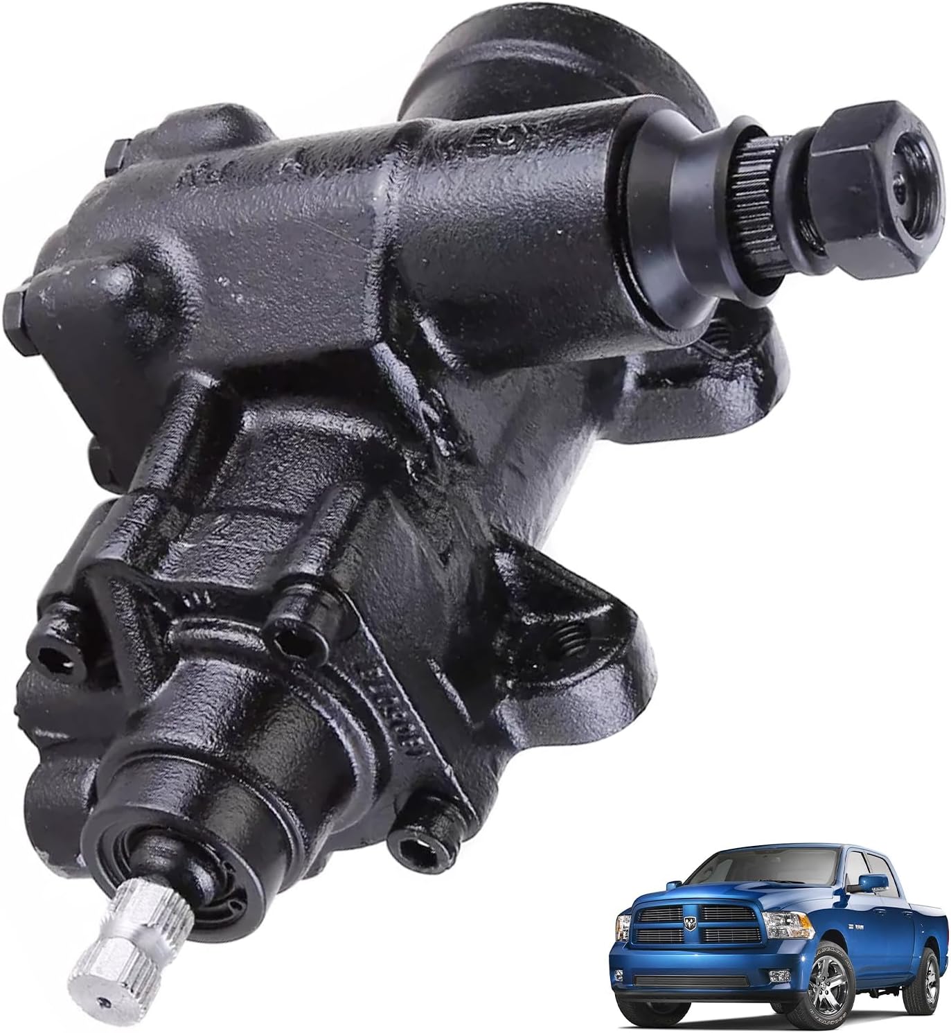 MUCO Power Steering Gear Box 27-7585 Fit for D-odge Ram 2500 3500 4000 RWD 4WD 1997 1998 1999 2000 2001 2002 Replace 52113500AB, 52113500AE