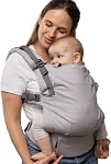 Boba X Baby Carrier - Newborn to Toddler Adjustable Porte-Bébé, 2-in-1 Convertible Front and Backpack Carrier 7 to 45 lbs, Ergonomic Baby Carrier with Crossable Straps (Organic Atlantic)