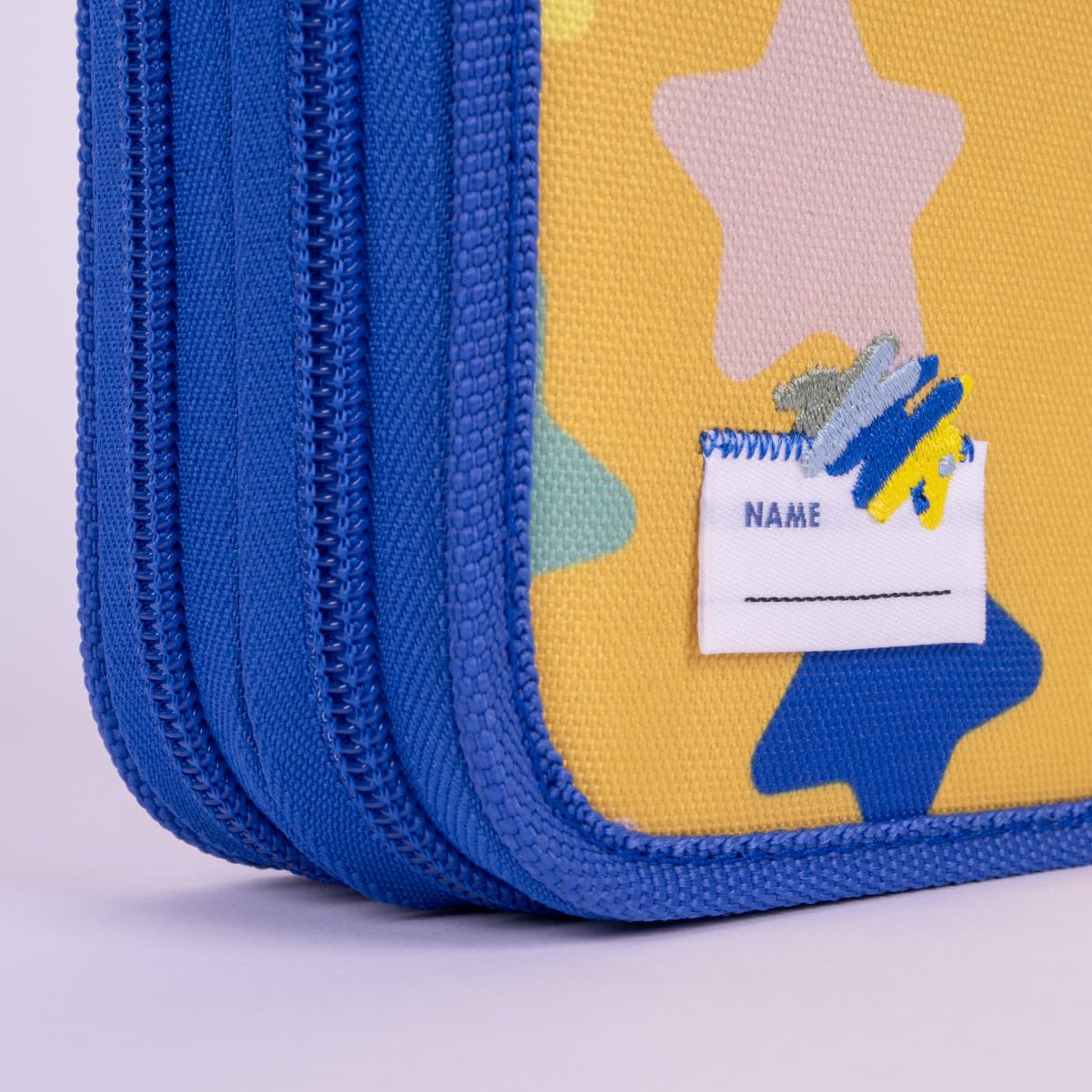 MILAN Blue Odyssey Special Series 2 Tier Pencil Case - Image 4