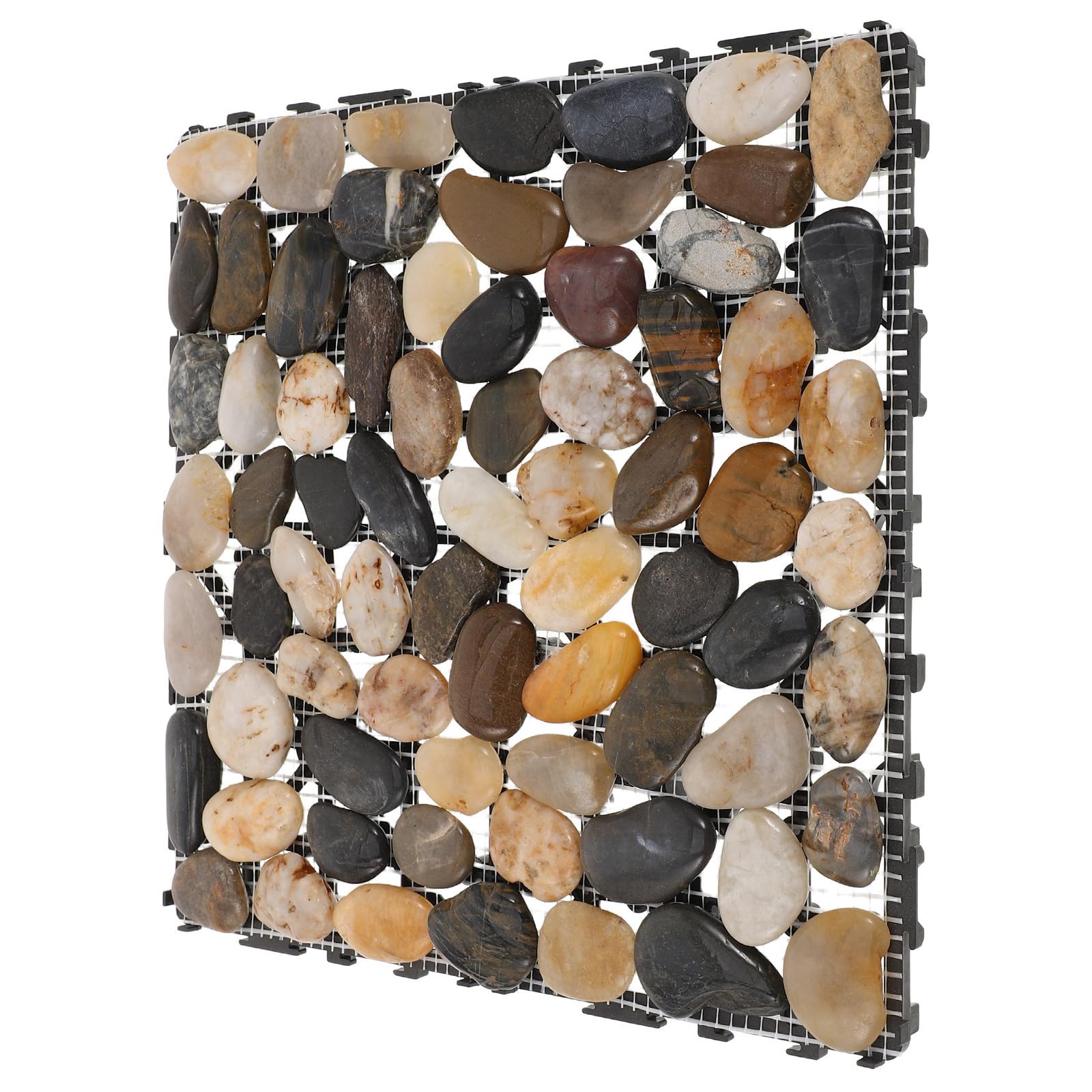 Hemobllo Piedras Decorativas y Aspecto de Piedra Natural para Jardín al Aire Libre Superficie Antideslizante Fáciles de Instalar para Patio y Césped