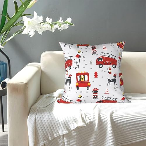 Miniatura 5 de Throw Pillow Covers 16x16 Inch Dogs Bus Decorative Pillow Covers Cushion Covers cojines decorativos para sala Pillow Cases Cute Throw Pillows for