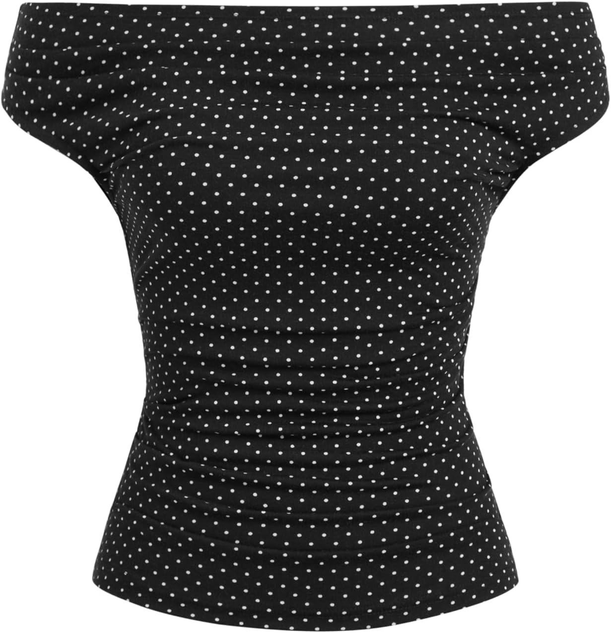 CIDER Women’s Polka Dots Top Going Out Crop Tank Tops
