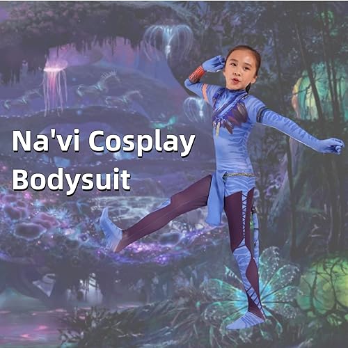 Miniatura 8 de LG LOUIS GARDEN Disfraz de Avatar para niños disfraz de anime para Halloween cosplay medias y trajes de escenario para niños