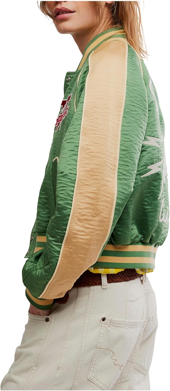 Free People womens We the Free Star Power Souvenir Jacket