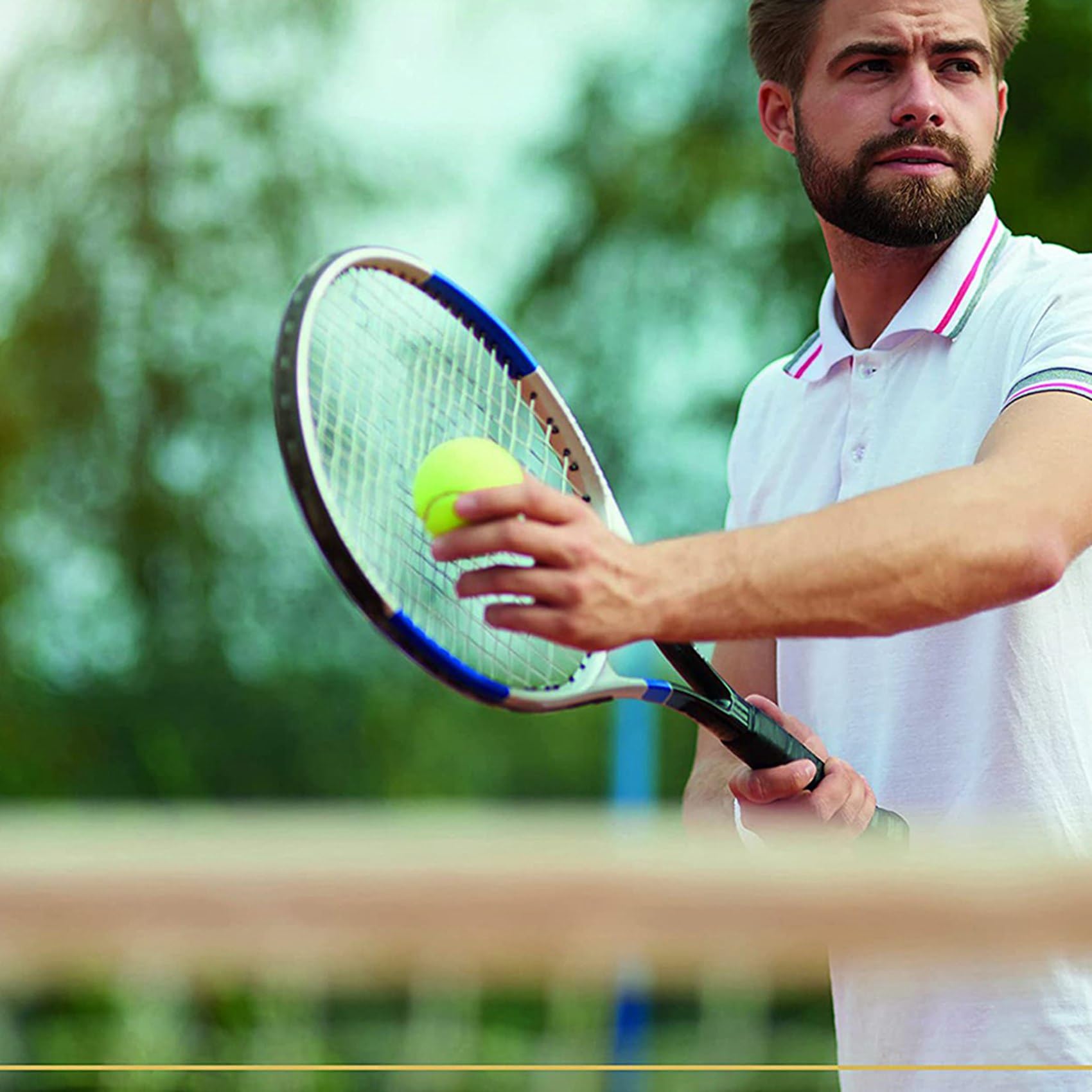 36 Pack Tennis BäLle mit Tasche Zur Aufbewahrung - Gute Qualität, Dickwandige Tennis BäLle - Perfekt für Tennis und Cricket