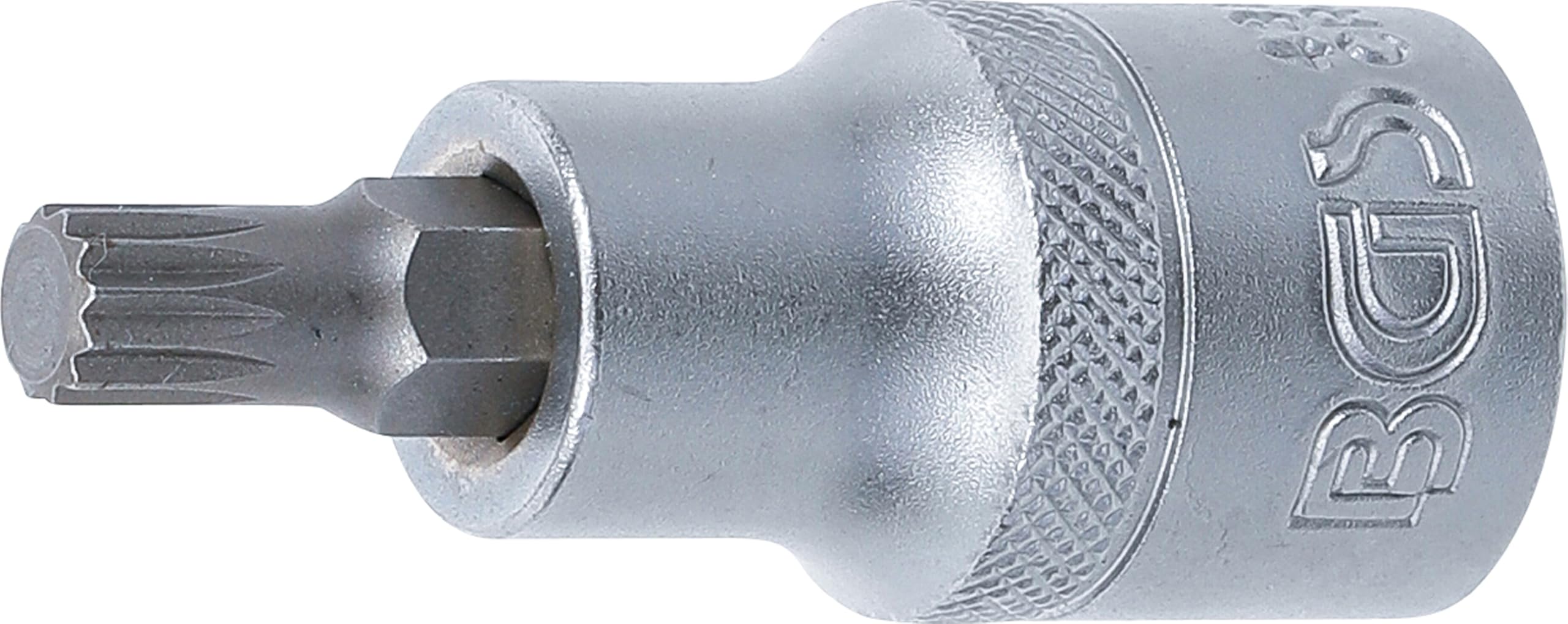 BGS 4352 | Bit Socket | 12.5 mm (1/2") Drive | Spline (for XZN) M8