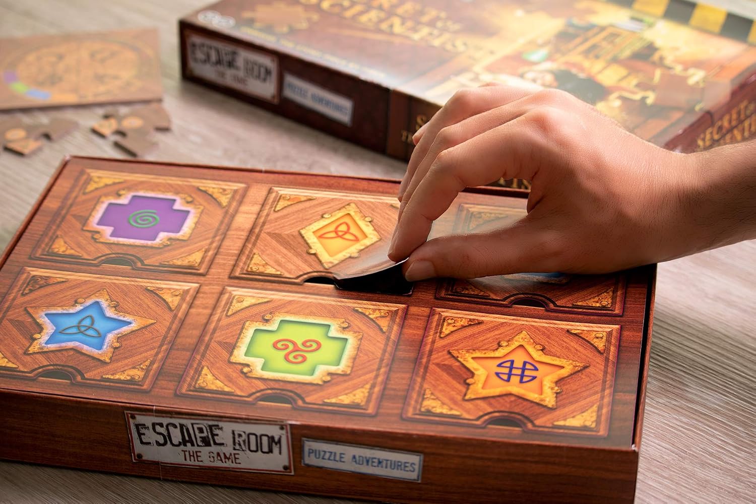 Escape Room: Puzzle Adventures - Secret of The Scientist Jigsaw Puzzle & Escape Room Board | 1-2 Players - Games for Family Game Night | for Kids and Adults Ages 16+ | English Version, view 8
