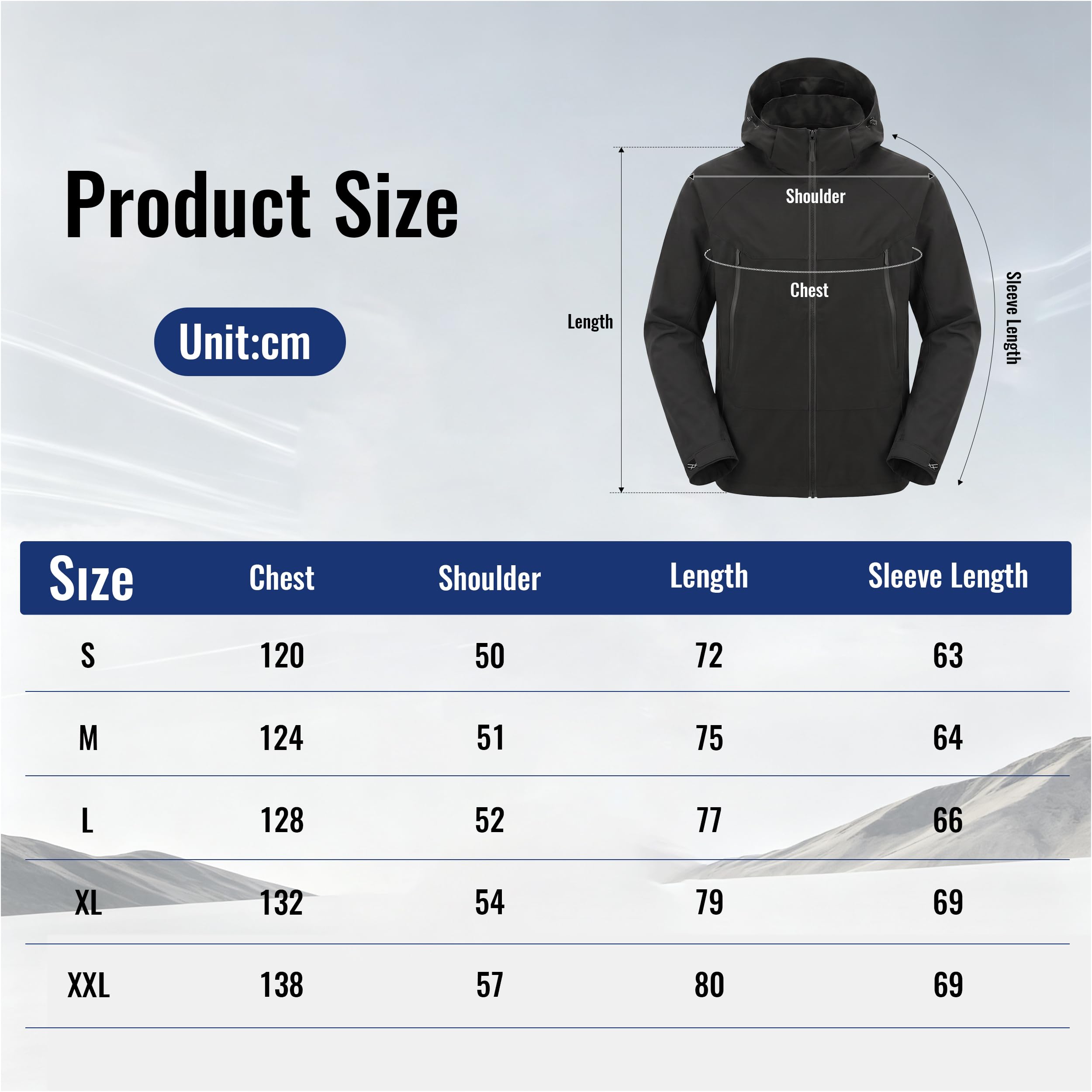 SUKUTU Hommes imperméable veste manteau extérieur imperméable au vent léger randonnée couleur bloqué veste capuchon manteau pluvial