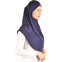 Mu Lan Legend Handmade | Muberra Instant Hijab | One Piece Easy Slip On Practical and ComfortableL Size