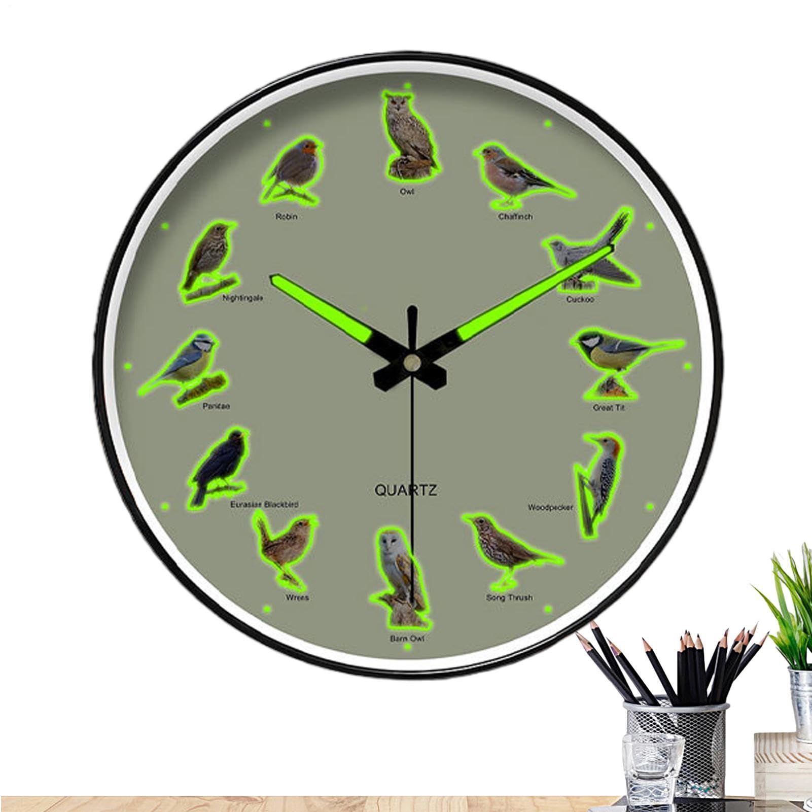 Horloge murale pour chambre et école lisible sans effort