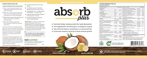 Miniatura 4 de Isolate Protein - Suplemento dietético para mejorar la salud intestinal, apoyo nutricional adicional, todos los ingredientes naturales, sin OMG, sin