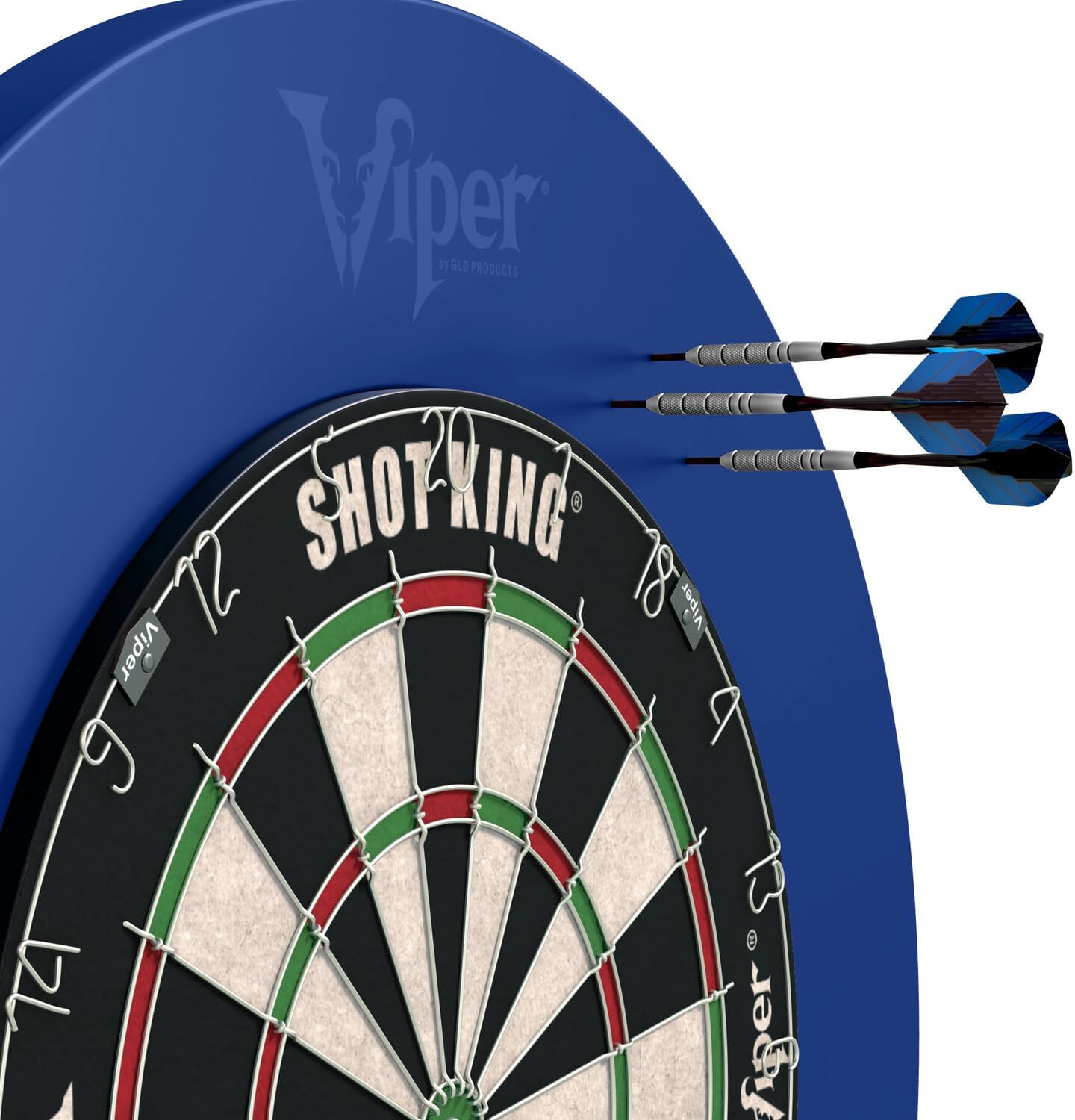 Viper by GLD Products Guardian Dartboard Surround Sisal/Bristle Steel-Tip Dartboard Wall Protector